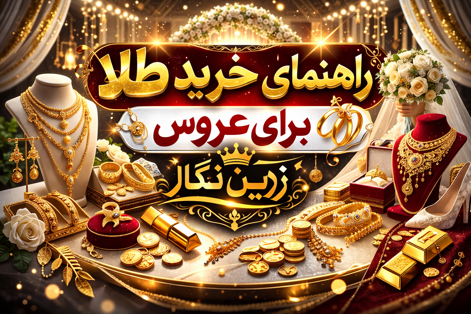 راهنمای خرید طلا برای عروس